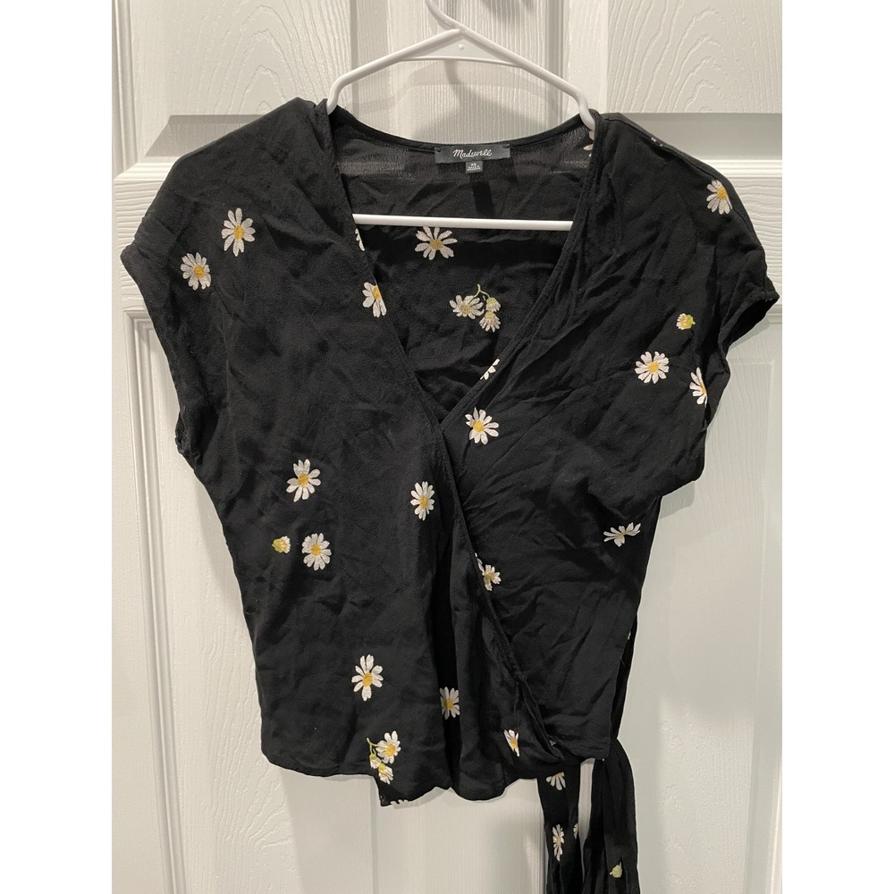 Madewell Daisy Wrap Top